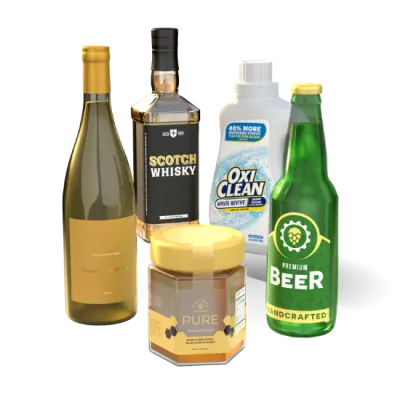 Bottle labels Bottle labels