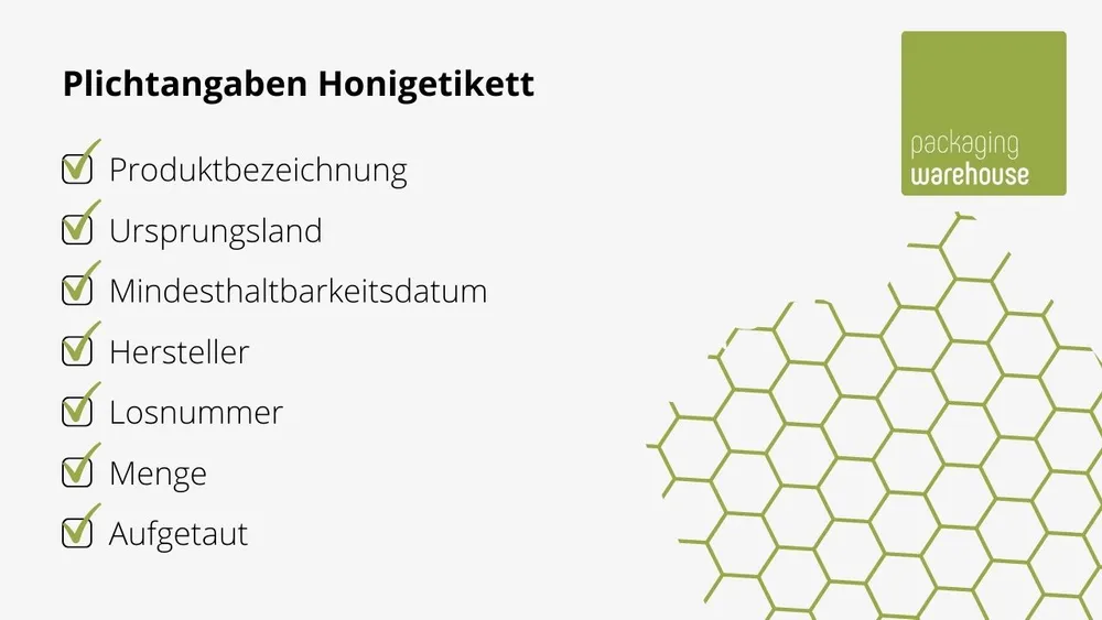 Infographic: Honey label information Infographic: Honey label information