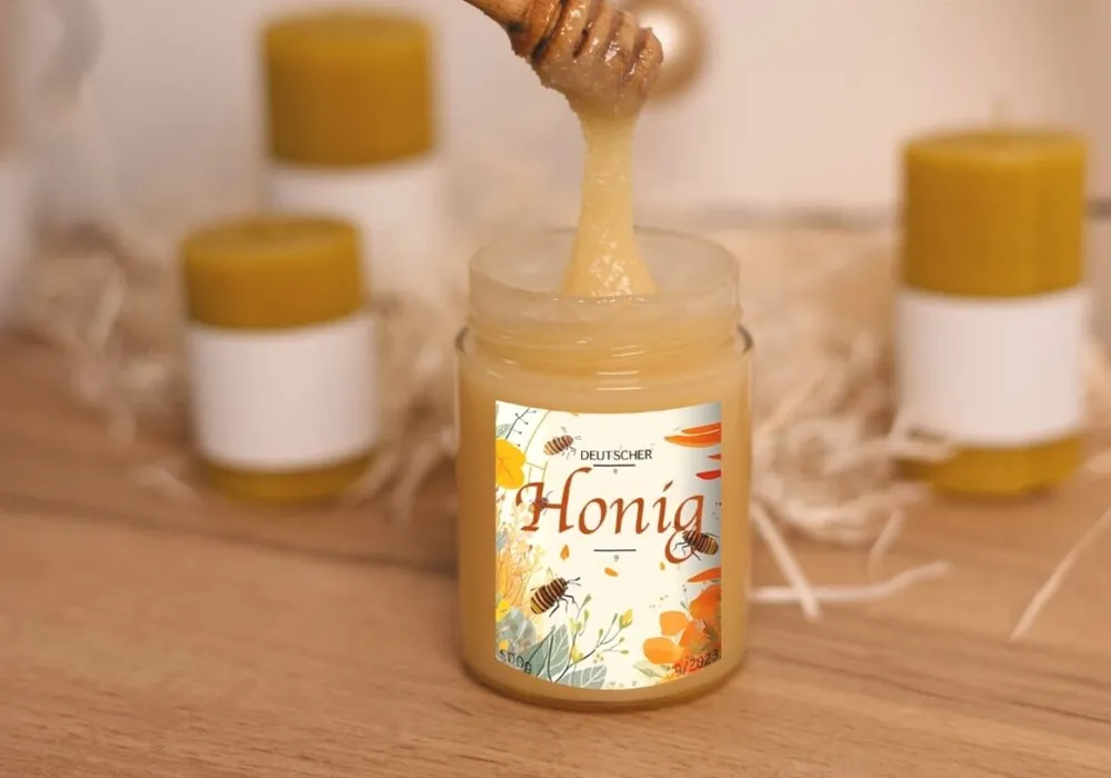 Food label for honey Food label for honey