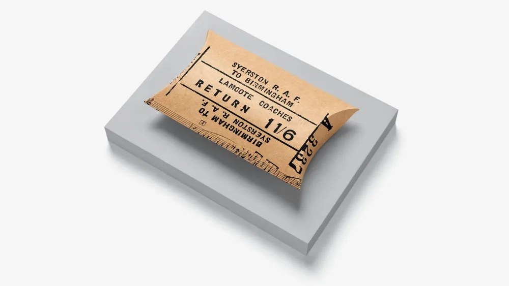 Printed pillow box Printed pillow box