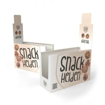 Thekendisplay für Snacks Thekendisplay für Snacks