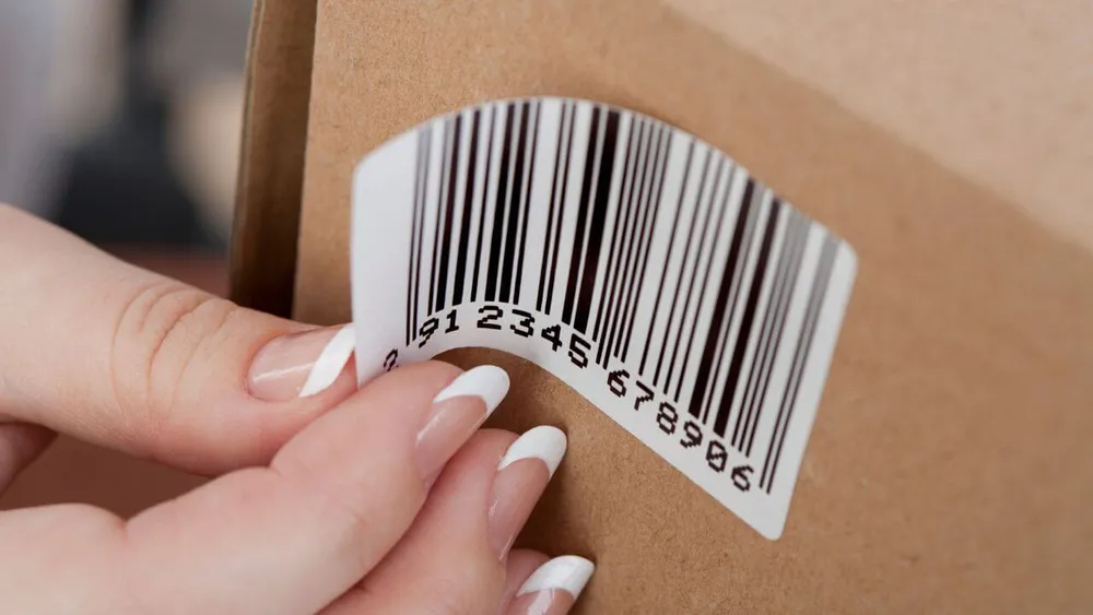 Barcode auf Versandkartons Barcode auf Versandkartons