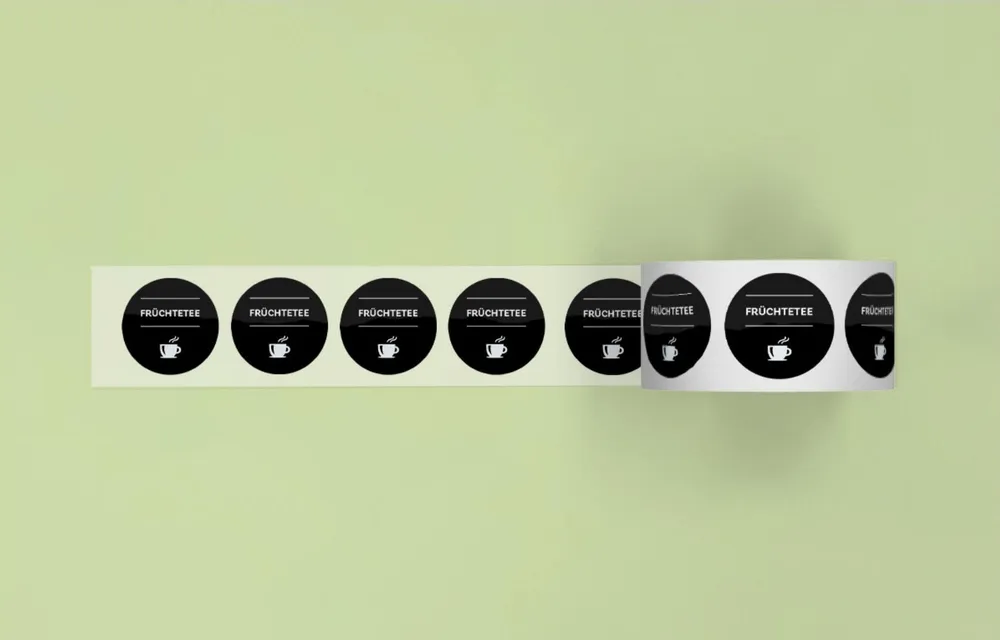 Labels for tea Labels for tea