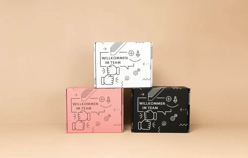 Promotional gifts Cardboard Boxes in various colours Promotional gifts Cardboard Boxes in various colours