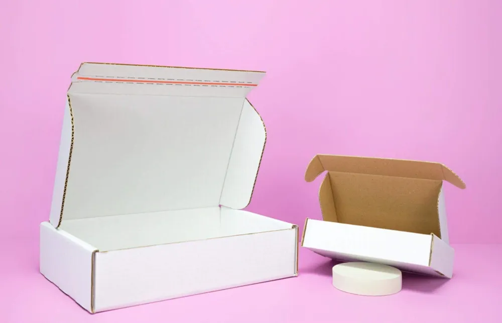 Unprinted customised cardboard boxes Unprinted customised cardboard boxes