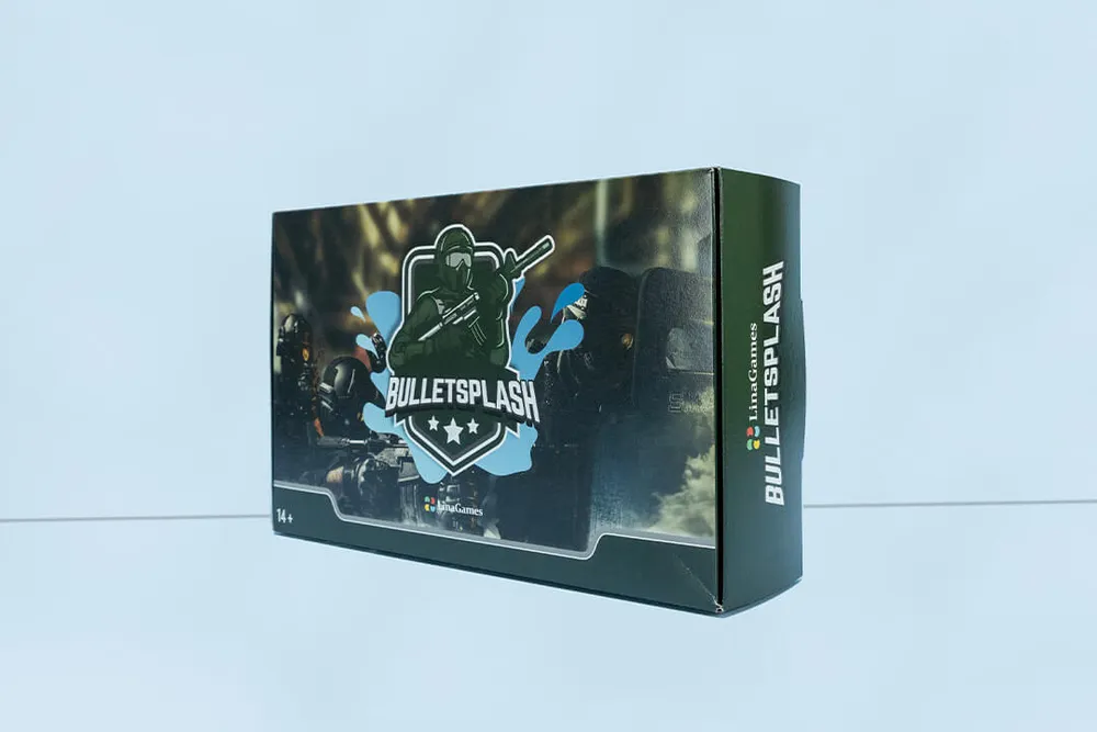 Klappschachtel aus Vollpappe Klappschachtel aus Vollpappe