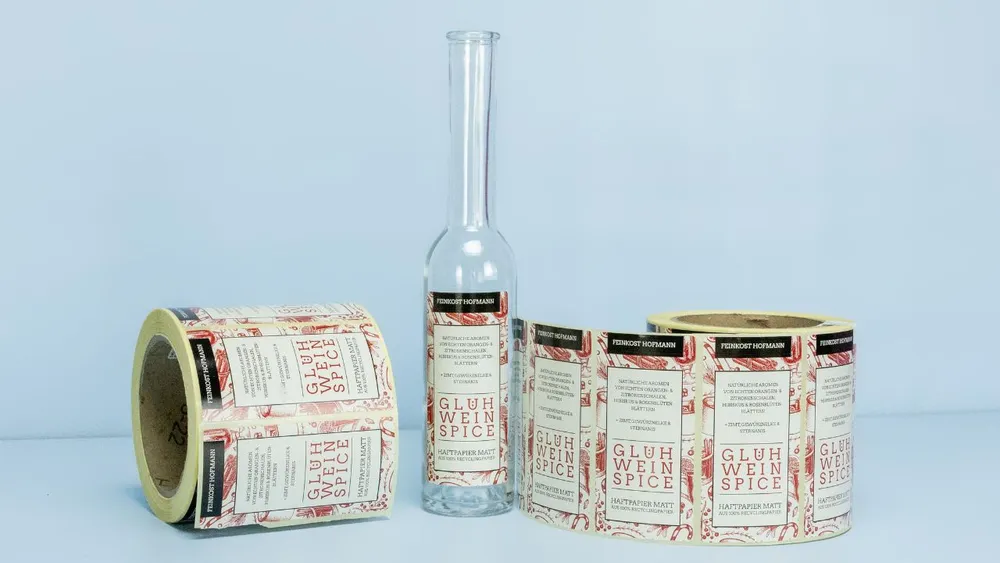 Vegane Rollenetiketten Vegane Rollenetiketten