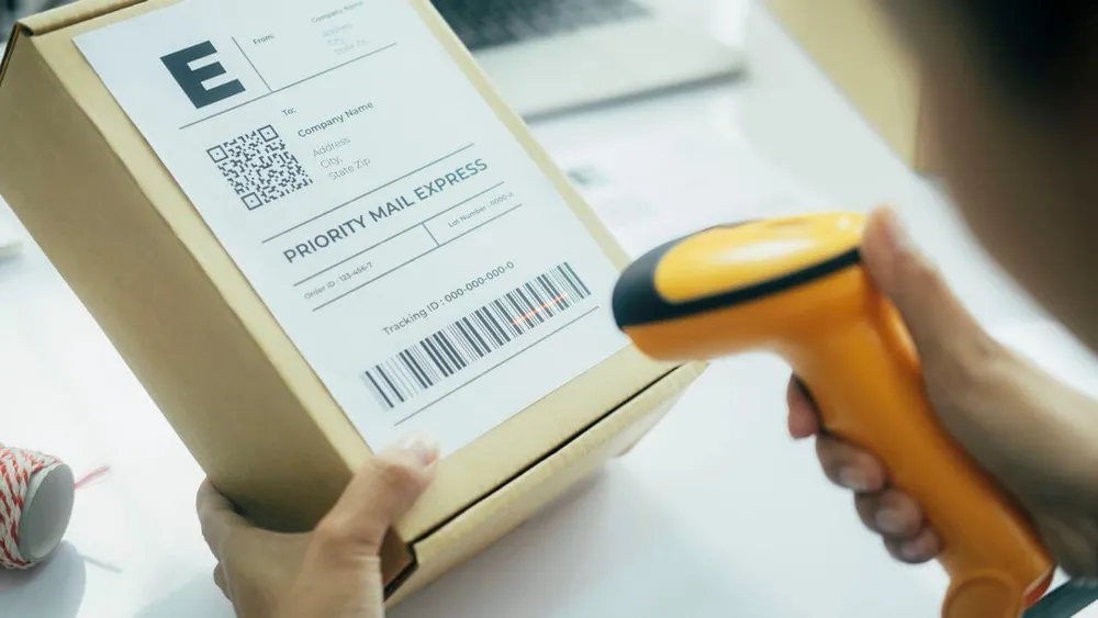 Printed labels - barcode labels Printed labels - barcode labels
