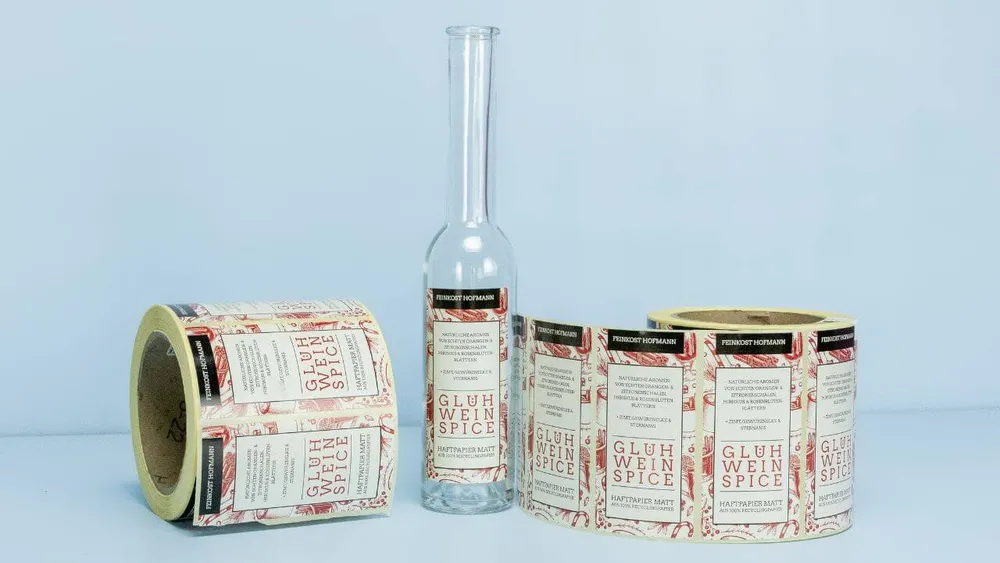 Bottle labels Bottle labels