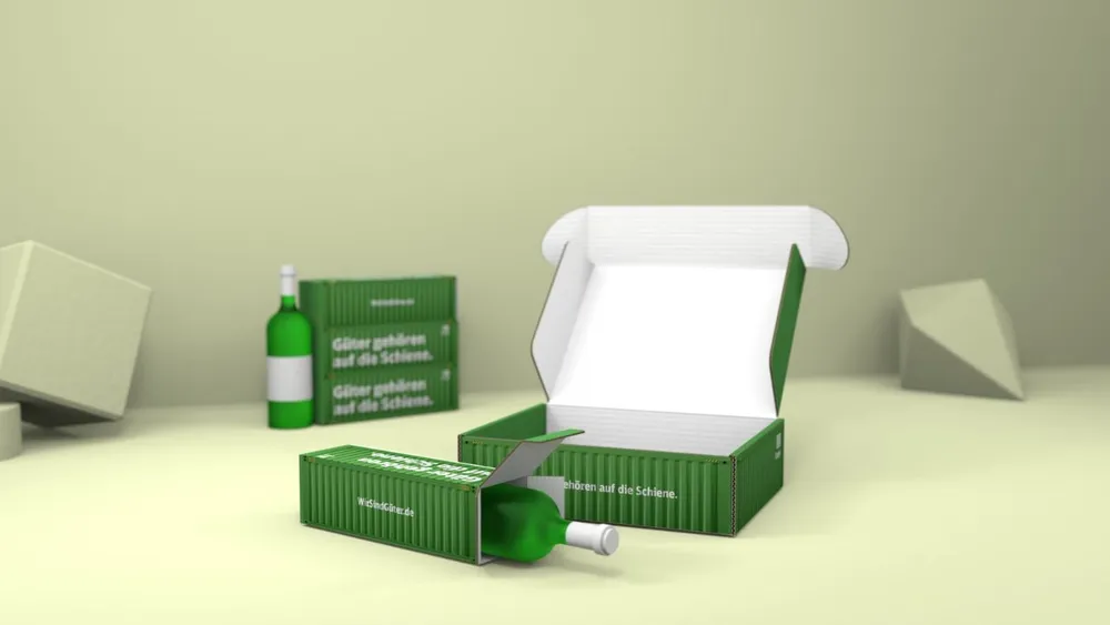 Versandverpackung für Flaschen und zerbrechliche Güter Versandverpackung für Flaschen und zerbrechliche Güter
